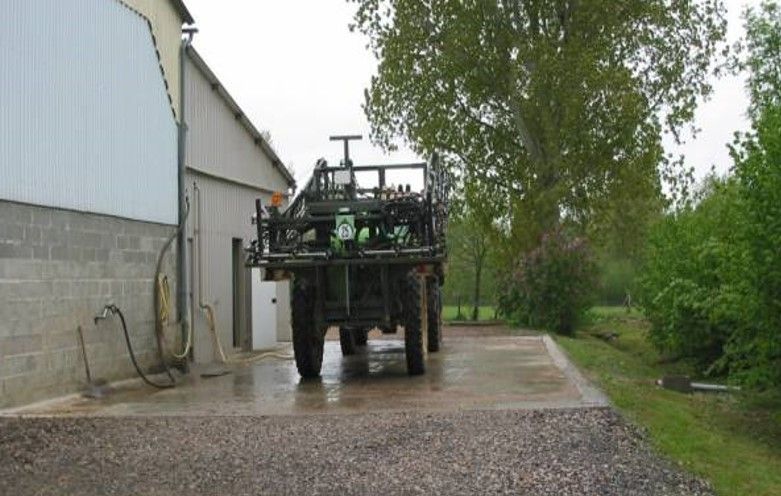 Aire de lavage Aire de lavage